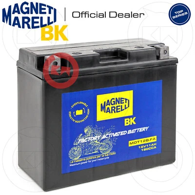 Batterie Magneti Marelli YT12B-BS Kawasaki ZX10R Ninja 1000 2007 2008 2009 2010 - Photo 1/4
