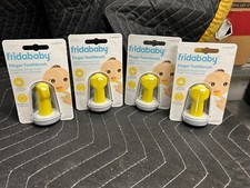 4 Pack Fridababy SmileFrida Finger Toothbrush New Free Shipping 