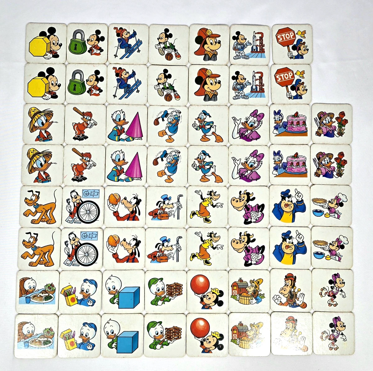 1980年代★ミルトン ブラッドリー/ディズニー/ミッキー/カードゲーム Milton Bradley Mickey Mouse & Friends Games for sale | eBay