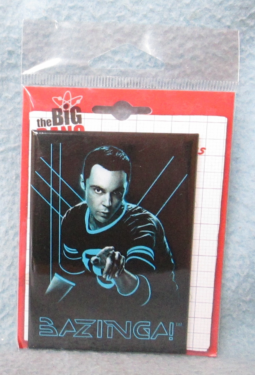 Big Bang Theory Bazinga! Refrigerator, Sealed Package JB2 eBay