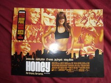 HONEY - PROMO FILM POSTER - JESSICA ALBA / MISSY ELLIOTT