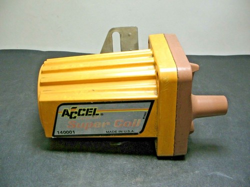 Accel Super Coil M18055 Ignition Coil 140001 Made in U.S.A. *USED*
