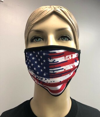 American flag Face Face mask American flag fashion style face mask
