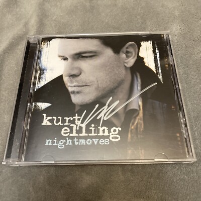 Kurt Elling Nightmoves Autographed CD 2007 Concord Music Jazz Singer Songwriter