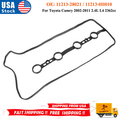 #ad #ad Engine Valve Cover Gasket For Toyota Camry 2002 2011 2.4L L4 2362cc 11213 28021 $8.49