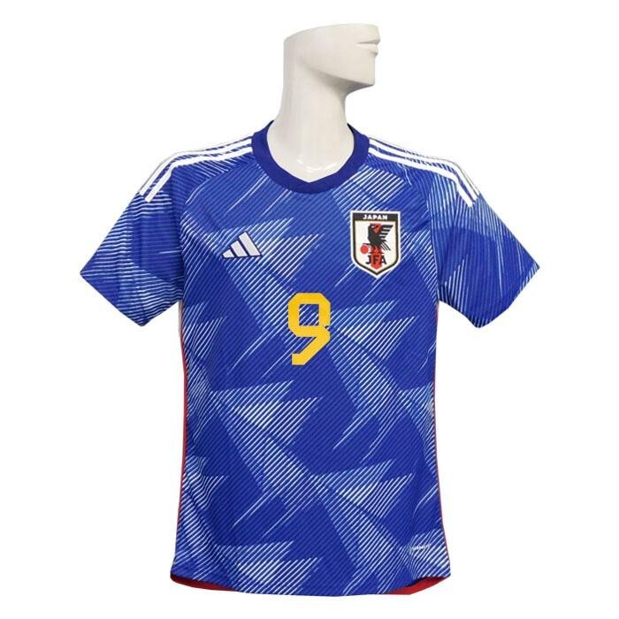 adidas 日本代表シャツ MITOMA 9 Adidas Japan Mitoma Kaoru #9 2022 World Cup Away Jersey