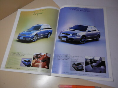 SUBARU Japanese Literature 2001 35th Tokyo Motor Show | eBay