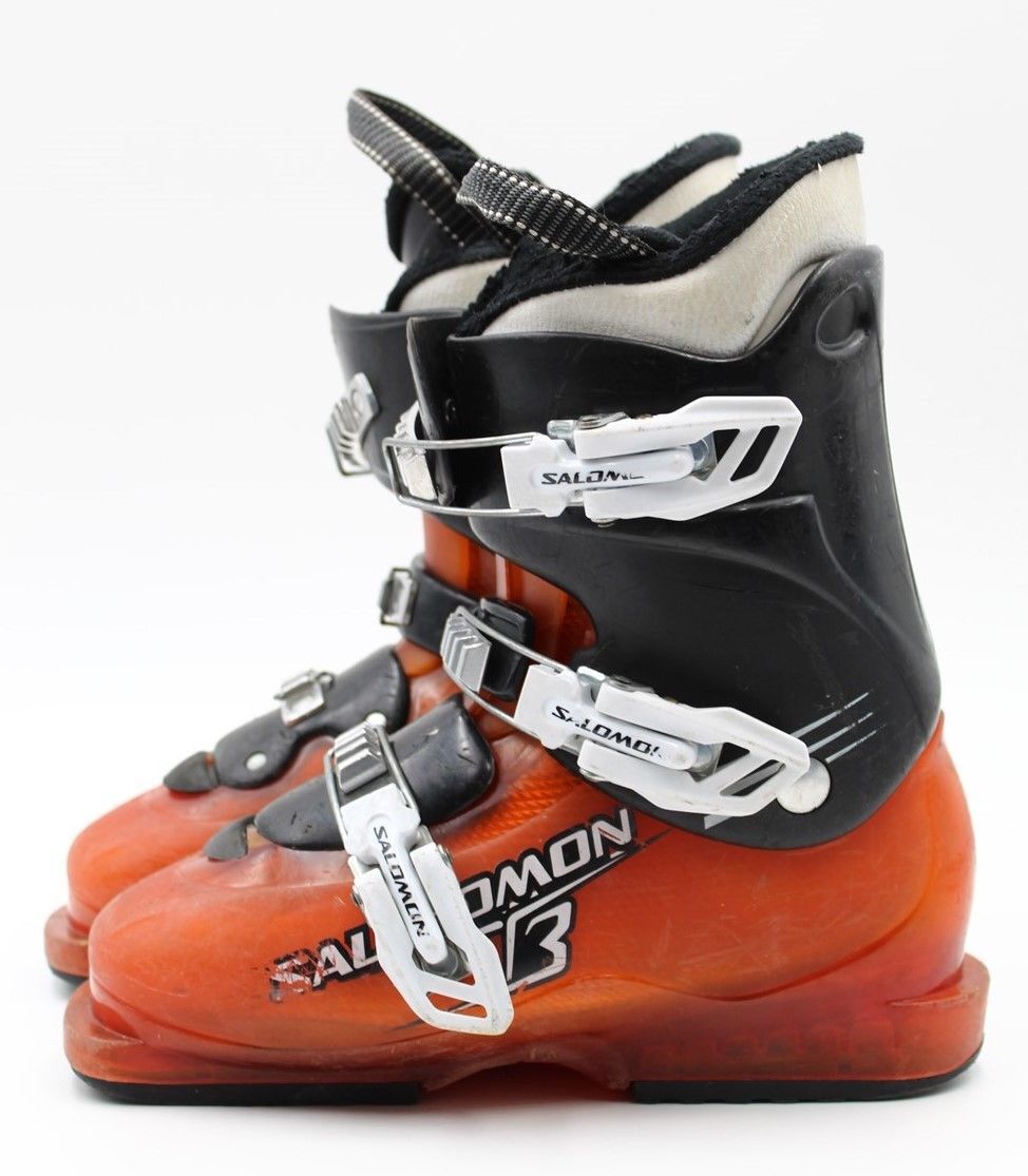 Scarponi da sci Salomon T3 Junior taglia 7 Mondo 25 usati