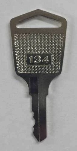 Compumatic Time Clock Key #134 (1) for TR440a, TR440d, TR880d, TP100, TP200