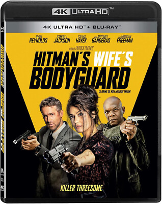 Hitman's Wife's Bodyguard (4K Ultra HD + Blu-ray) 2020 Ryan Reynolds NEW