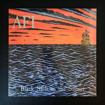 AFI - BLACK SAILS IN THE SUNSET Limited Edition SUNSPOT Vinyl LP US Store Import