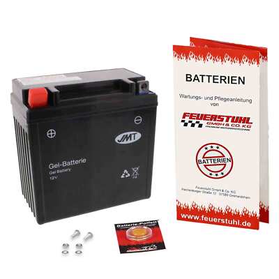 Batterie GEL Malaguti F18 Warrior 125, 2001-2004, wartungsfrei, inkl 7,50  Pfand