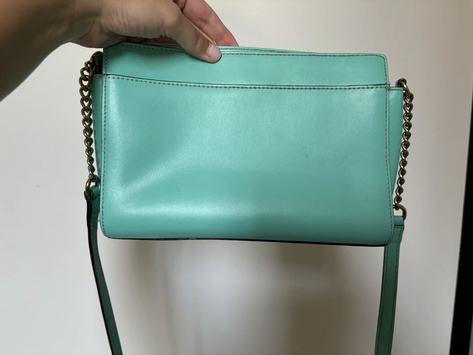 Bolso Bandolera Cartera Kate Spade Verde/Menta/Verde azulado Foto 3 de 4
