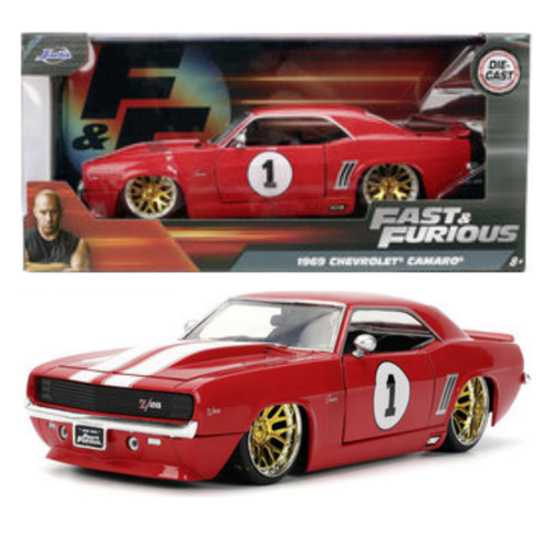 FAST & FURIOUS - 1969 Chevrolet Camaro - Jada Toys - 1:24