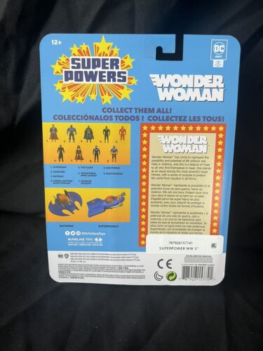 2023 Wonder Woman DC Super Power Series McFarlane Toys Neu Neu in OVP - Bild 2 von 8