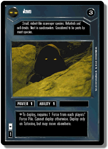 Star Wars CCG Premiere Limited - Dark Side Singles (C/U/R) - Choose Your Cards - Picture 71 of 147