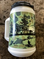 Whirley MM-24 Mug. Warren, PA USA Camo Hunting Outdoorsman Ducks Geese Fishing