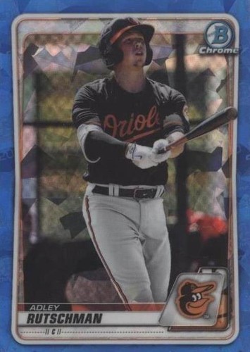 ADLEY RUTSCHMAN ~ 2023 Bowman Chrome Sapphire Edition RC #17 ~ PSA