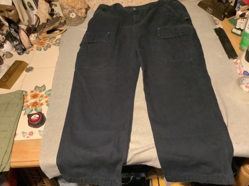 MENS DULUTH TRADING CO BLUE DUCK CANVAS 