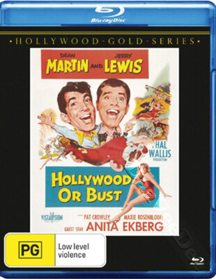 Hollywood or Bust NEW Classic Blu-Ray Disc Frank Tashlin Dean Martin