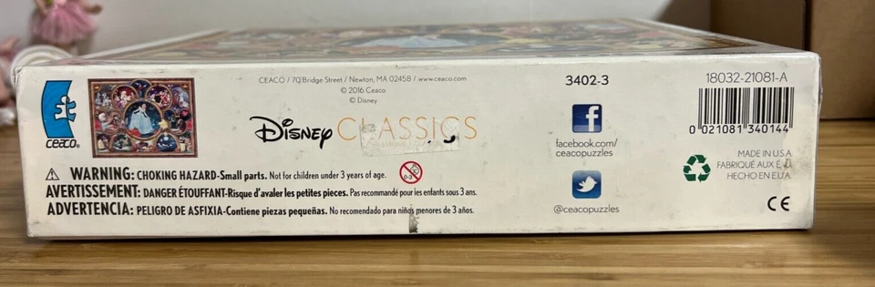 Disney Classics Collage Jigsaw Puzzle 1500 Pc Dreams Collection 32x24” USA - Image 3 of 4