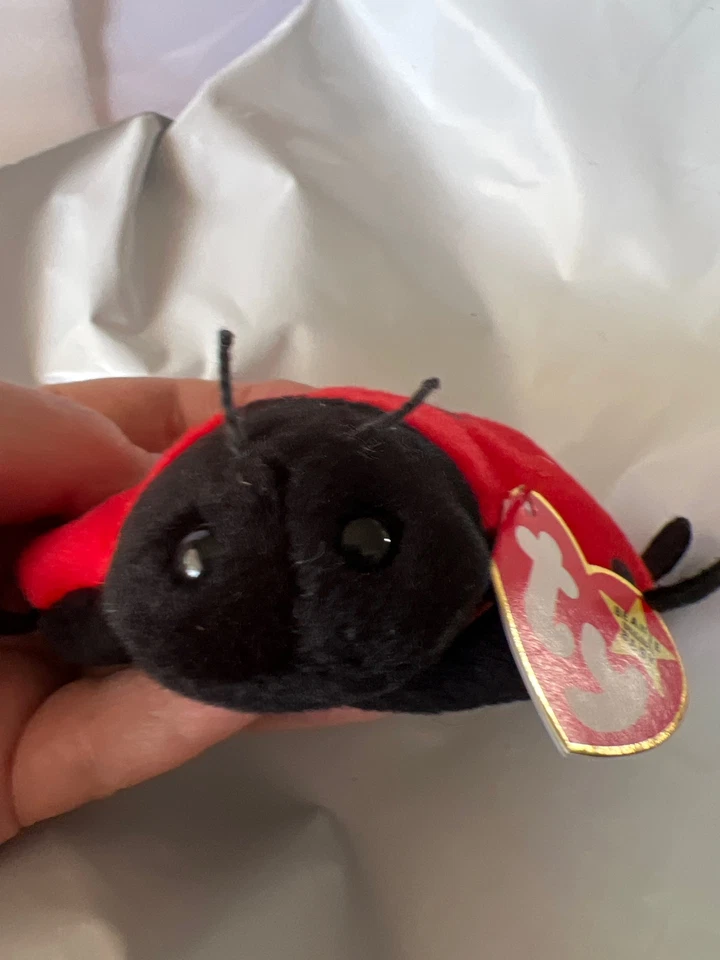 豆豆宝宝幸运瓢虫 1995/1993 年制造 — 第 2/4 张图片