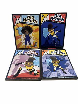 The Mia Mayhem Collection by Kara West Series 1-4 WITH 2 FREE BOOK MARKS