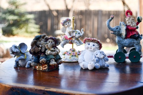 5 Elephant collectible figurines: DREAMSICLES, Boyd's Bears and Friends - Picture 5 of 16