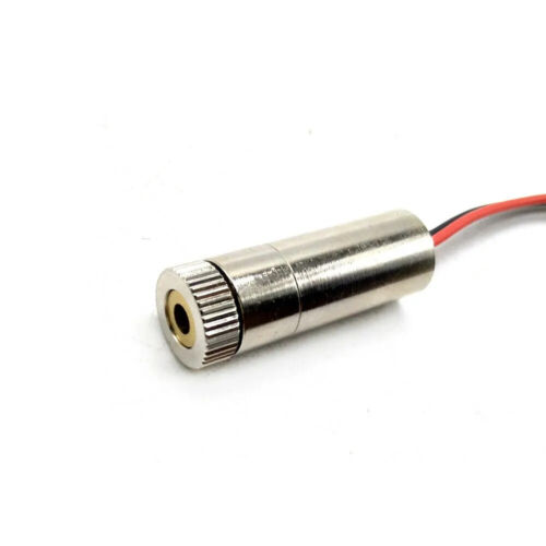 5pz Modulo punto diodo laser verde industriale/laboratorio 30mW 505nm 12x35mm 5V - Foto 2 di 6