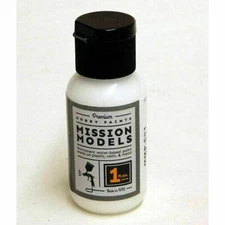 Mission Models MIOMMP-143 Acrylic Model Paint, 1oz Bottle, Pearl Starship White