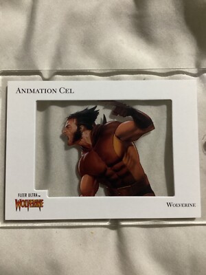 2023 feer ultra wolverine animation cell #85