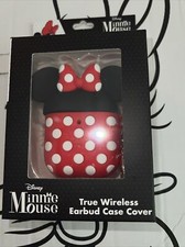 NEW MINNIE MOUSE AUTHENTIC DISNEY CUTE TRUE WIRELESS EARBUD AIRPODS CASE COVER