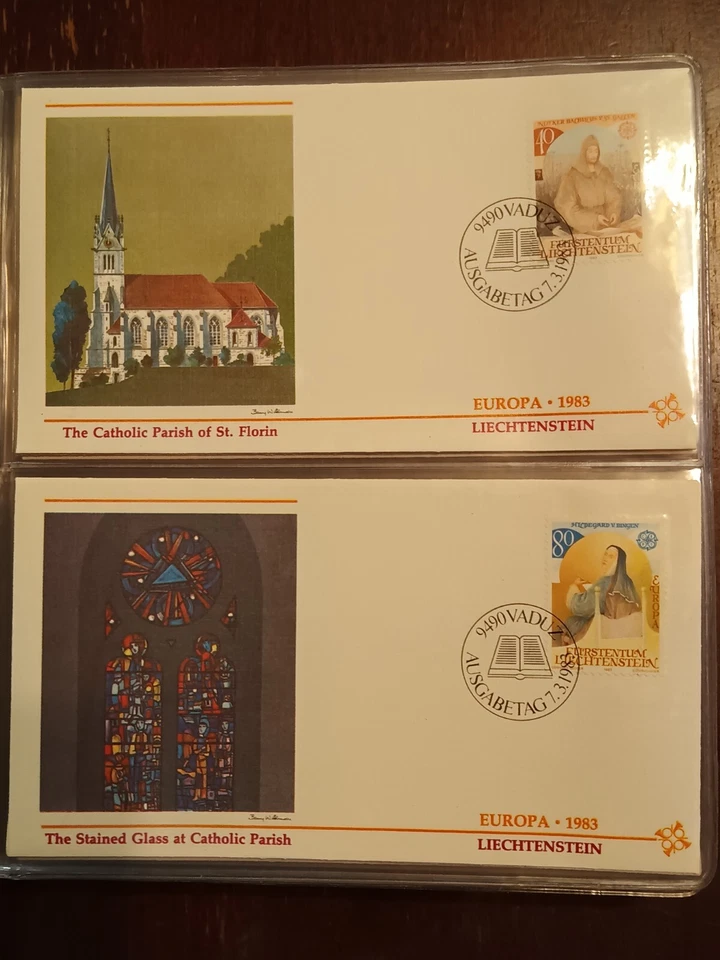 1983, Europa Achievements Of Human Genius FDC Collection 64 Beautiful Covers - Image 4 of 4