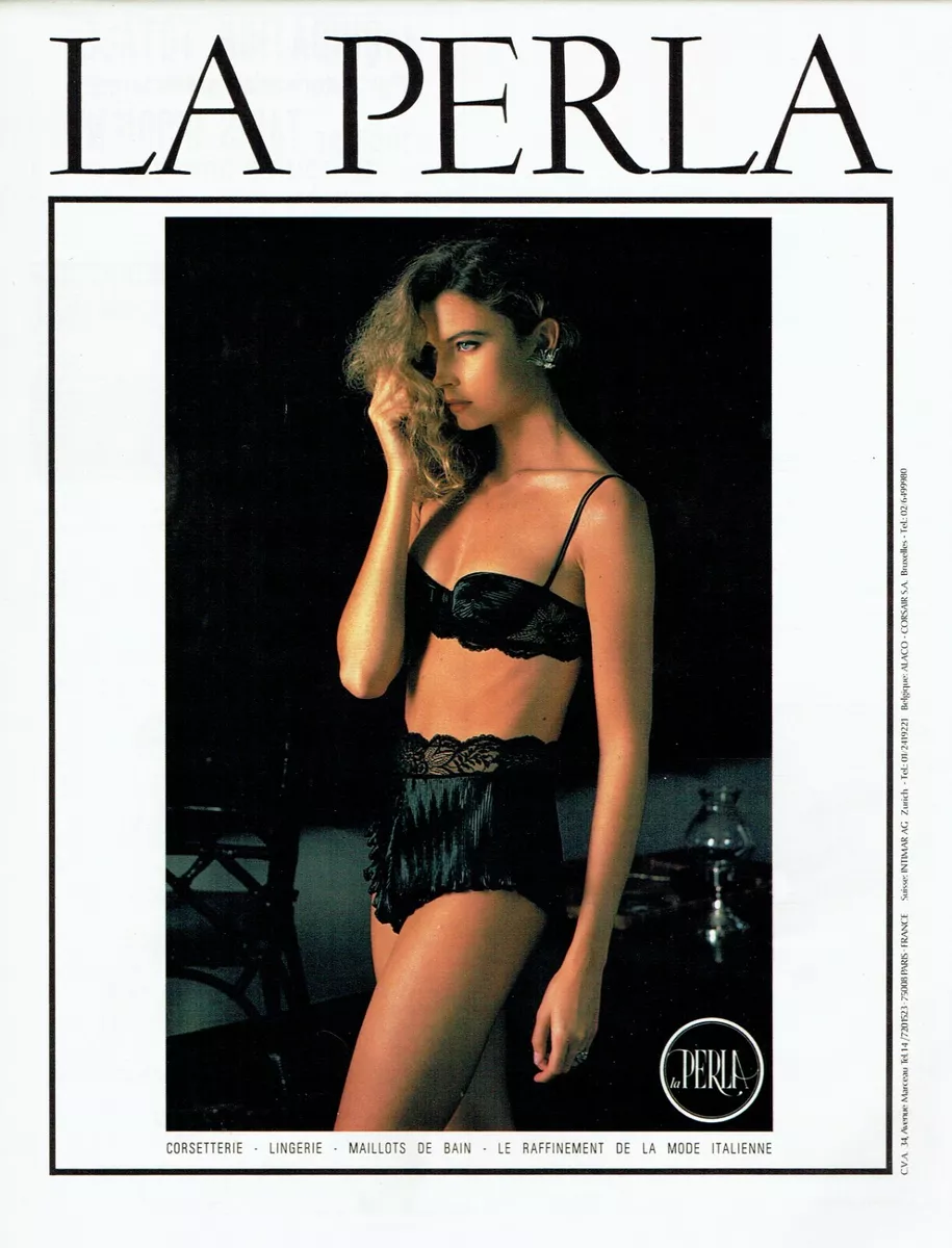 La Perla (Lingerie) 1989 Body — Advertisement