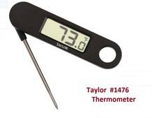 Taylor  1476  Chefs Professional Thermometer / instantly reads -40 to 392 deg