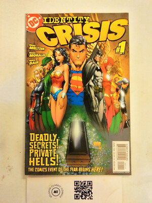 Identity Crisis #1 NM DC Comic Book Batman Superman Wonder Woman 4
