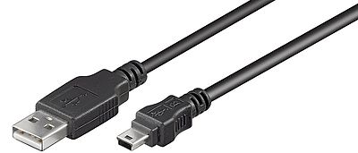 2m USB 2.0 Kabel A-B (mini) 5pol                  #n052