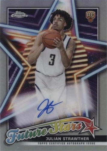 2023-24 Topps Chrome - Julian Strawther #FSA-JS