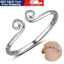 Unisex Adjustable Cuff Bracelet Copper Bracelet Wristband Hand Decoration