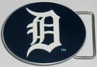 Detroit Tigers Team Logo Belt Buckle (Mlb Baseball) Licensed