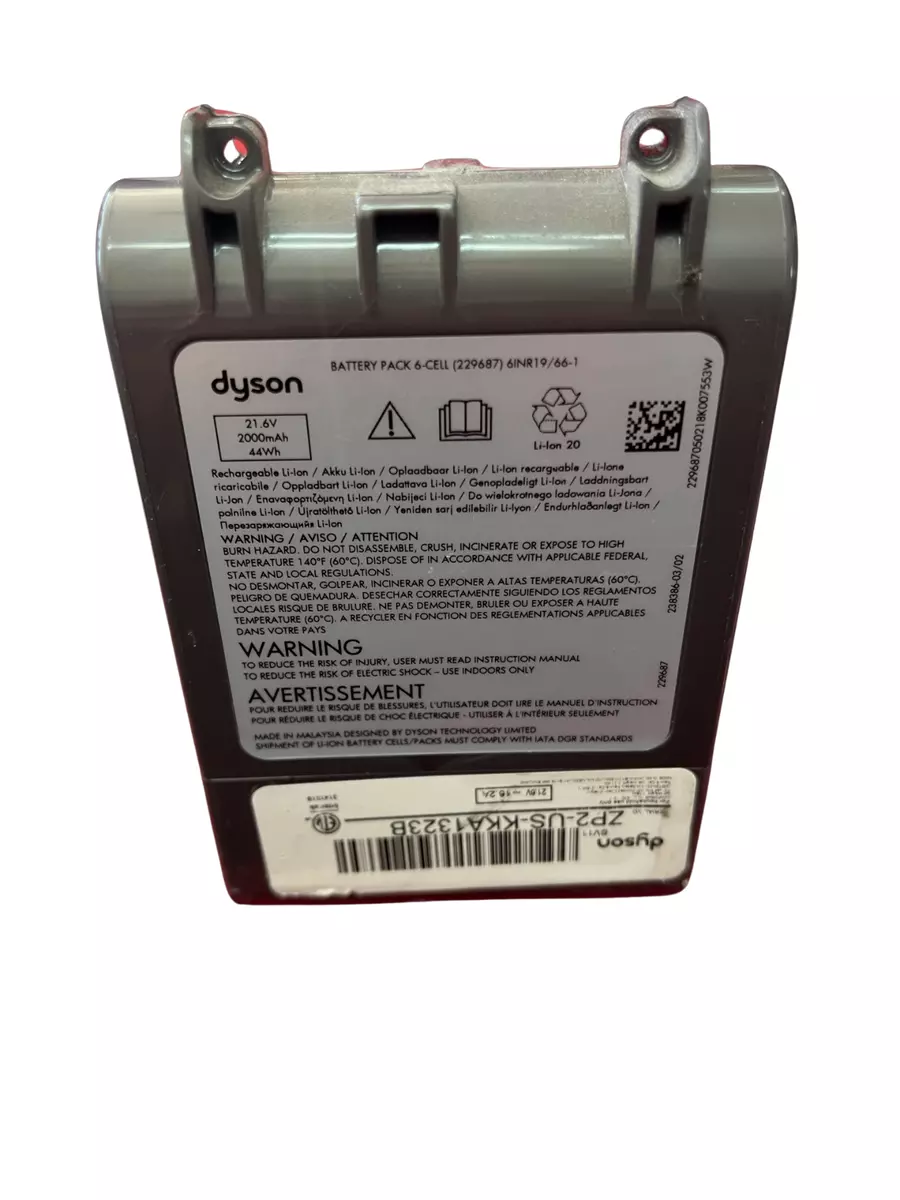 Dyson battery sale pack 6 cell
