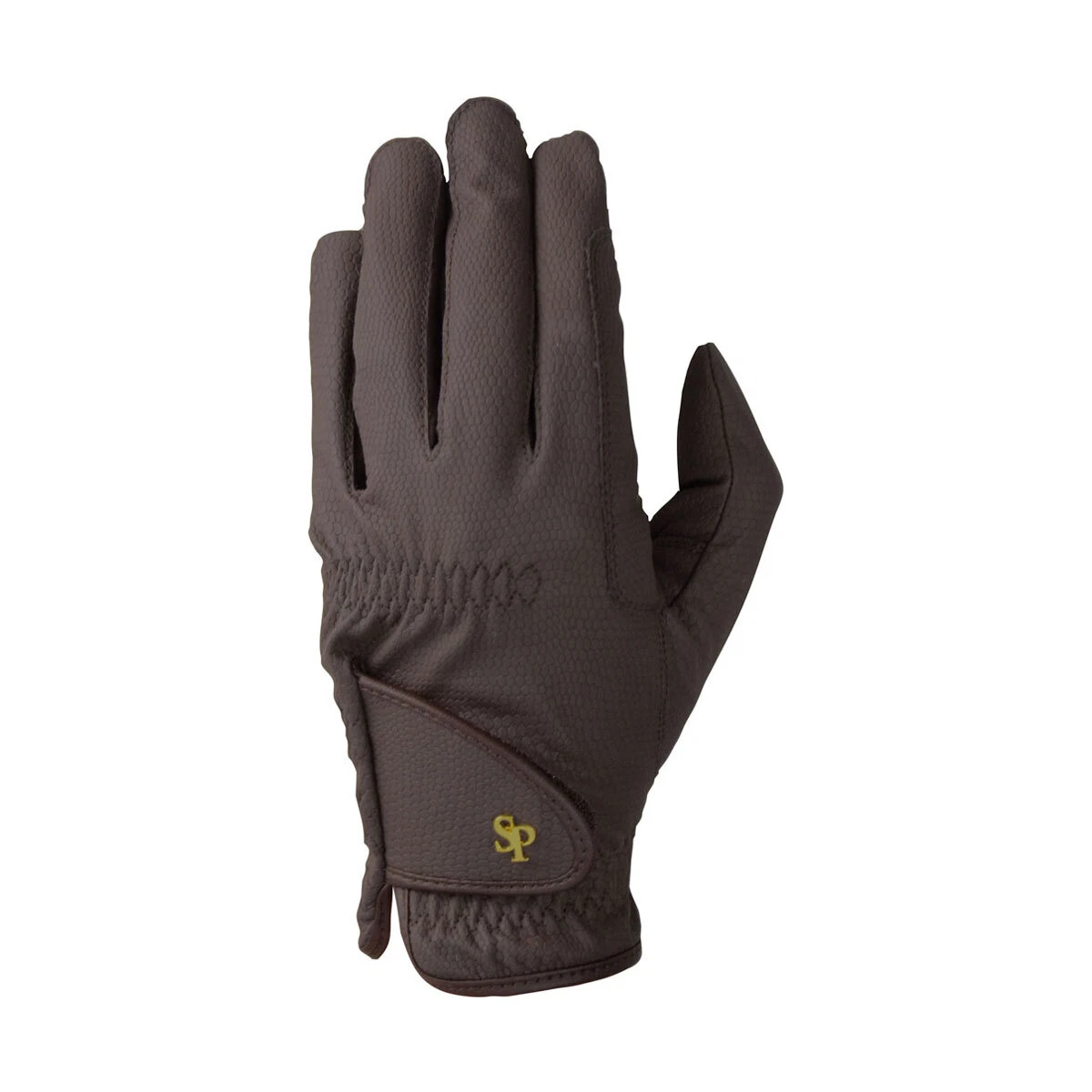 Gants de spectacle Supreme Products Pro gants d'équitation enfants marron XS XL