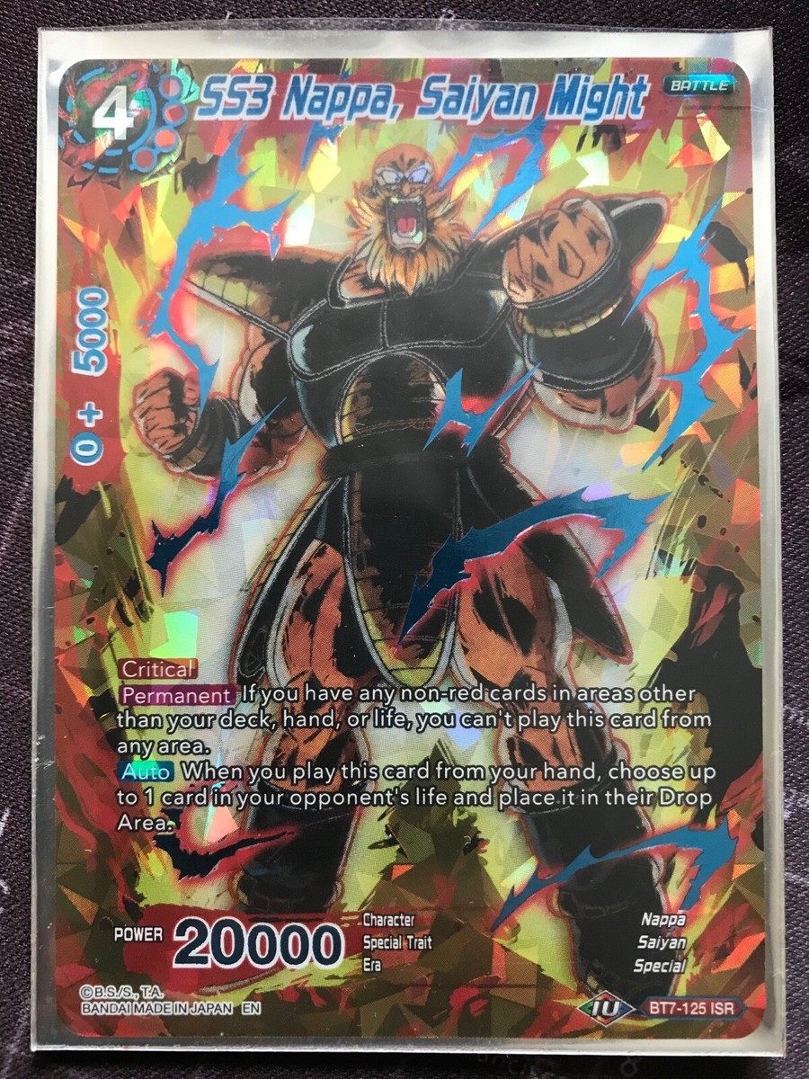 Dragon Ball Super Card Game - BT7-125 ISR - SS3 Nappa, Saiyan
