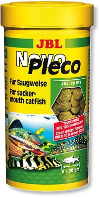 JBL Novo Pleco Chips 1 Liter / Algenchips 1000 ml / Futterchips Welstabs / Wels