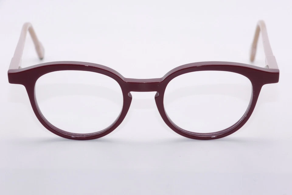 ANNE ET VALENTIN EMAKI I  -42[]21-150 Maroon/Pink 21A19 Eyeglass Frames-FRANCE - Image 2 of 4