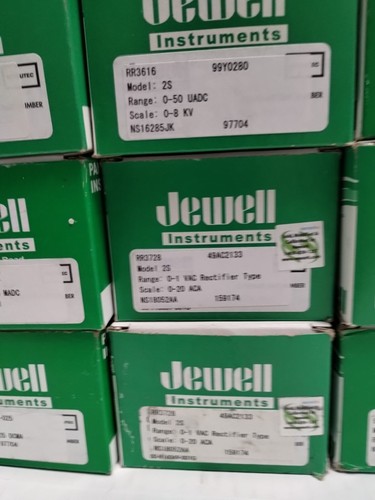 NEU Jewell (Modutec) 2S Analog Panel Meter, Menge 12, verschiedene Bereiche - Bild 4 von 7