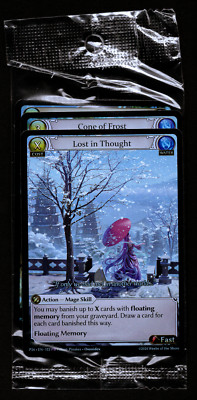 GRAND ARCHIVE LOST IN THOUGHT FOIL AMB GOLD RANK SEASON REWARD PROMO PACK