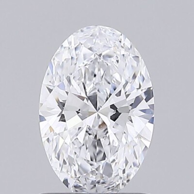 1.01 Cts OVAL Cut  IGI Certified Lab Grown CVD Diamond D Color VS1 Clarity