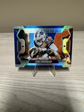 2025 Panini Prizm - Greg Rousseau - Lockdown! #9 Silver Prizm