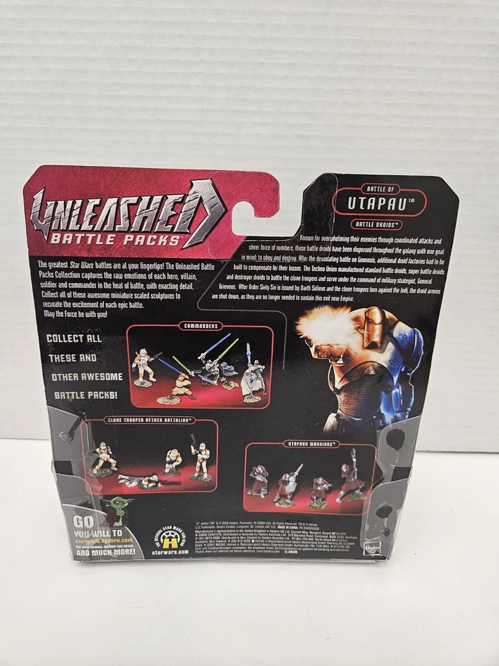 Star Wars Battle Pack Unleashed Utapau  " Utapau Warriors " set Ep# III ROTS   - Image 3 of 4